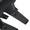 Motorcycle Rear Mudguard ABS Metal Black Tire Splash Guard Universal