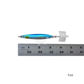 Fish WOW! 5pcs Mix-Color Set 1oz Colt Sniper jigs 28g coltsniper jig with a 3561D-DT MUSTAD 3X Strong Forge High Carbon Steel Treble Hook