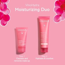 Caudalie Gift Set - Vinohydra Sorbet cream 60ml + Free Vinohydra Gel Cleanser 30ml