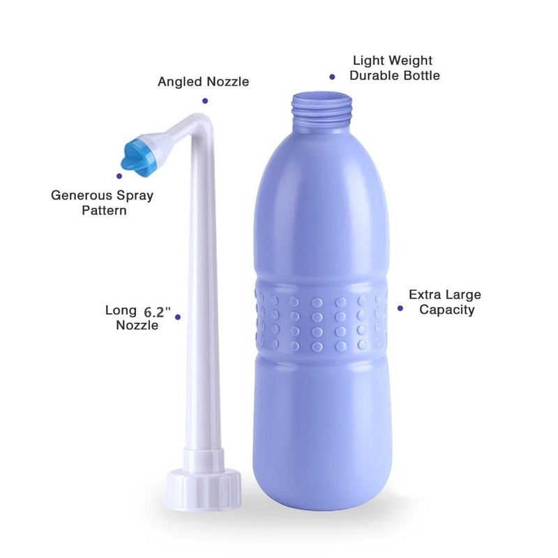 Portable Bidet Bottle Portable Hygienic Care Manual Bidet (16 inch)