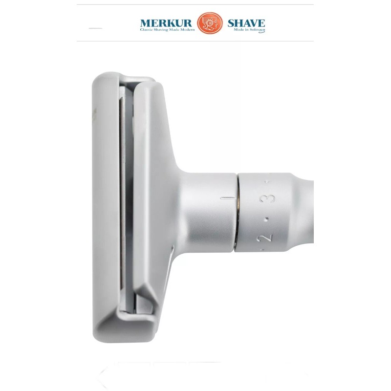 Merkur 700 Futur Safety Razor Matte Brushed Chrome