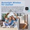 Soft Ring Blk Dog Bells to Go Outside - Wireless