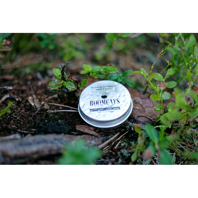 Roomcays 100% natural beard balm, balm with argan oil and