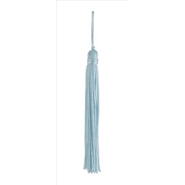 DÉCOPRO Arctic Sky Blue 4" Chainette Tassels First Frost [Set of 10]