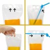 utensilios camping/utensilios cocina para acampar 100 Pcs Bolsa De Bebida