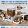 Frienhund Timed Automatic Cat Feeder 2 Cats with Slow Feed: