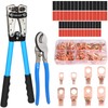 Solsop Battery Cable Crimper Tool for AWG 10, 8, 6,