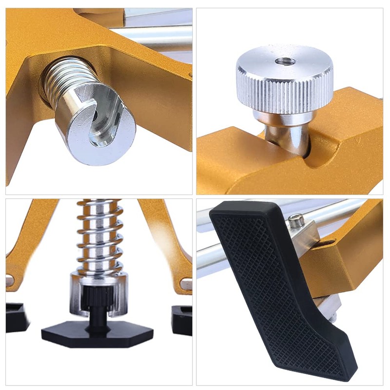Gliston Auto Dent Puller Kit - Adjustable Golden Dent Remover