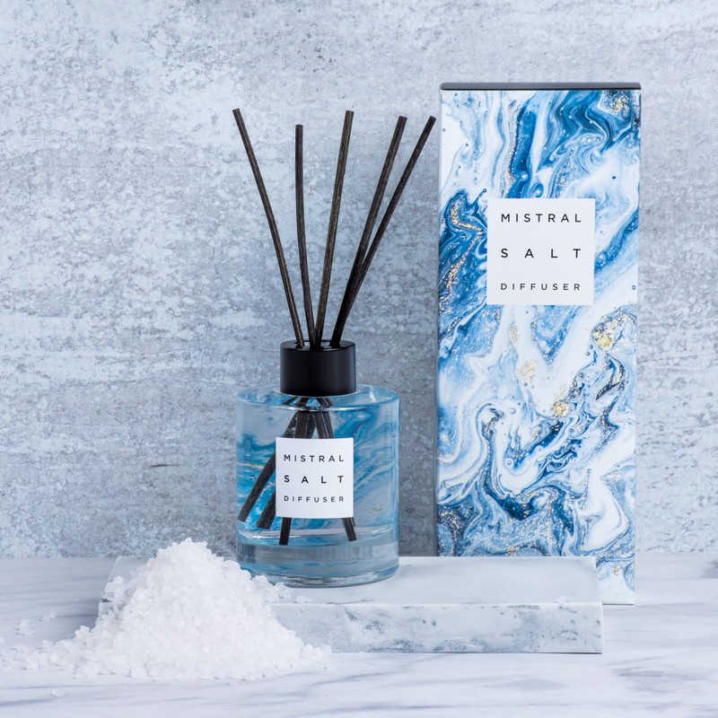 Mistral Marbles Home Fragrance Diffuser, Salt