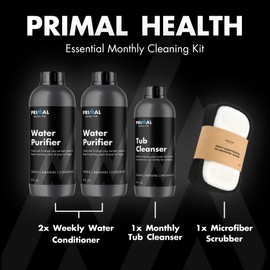 Ice Bath Water Conditioner & Cleaner (60-Day Supply) – Keeps Water Fresh & Clear for Ice Bath, Cold Plunge Tub & Ice Tub – Chemical-Free Treatment for Cold Plunge Chiller & Ice Bath Water Chiller