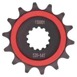 AHL Front Drive Sprocket 520-14T for Kawasaki EX250 Ninja 250 2008-2017/EX300 Ninja 300 2013-2016/ER250 Z250 2013-2017/ER300 Z300 2015-2016 13144-0568 13144-0577 (520-14T)