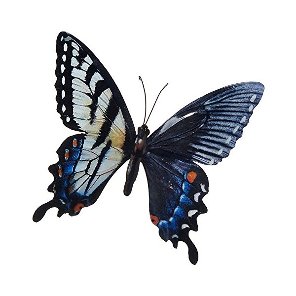 LARGE METAL COLOURFUL BUTTERFLY GARDEN DECORATION WALL ART 31cm x