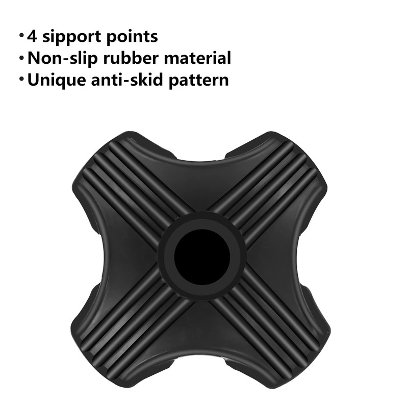 Walking Cane Tip | Self Standing, Quad Replacement for Walking