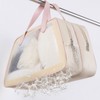 Dry Wet Toiletry Bag Breathable Mesh Dry Wet Separating Makeup