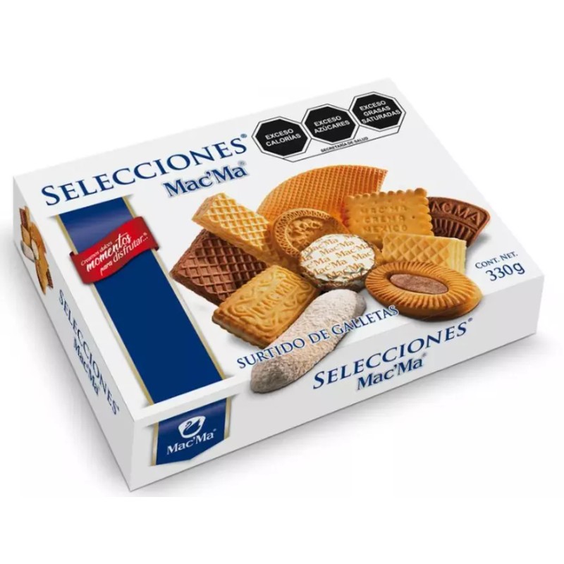 Imported MacMa Seleciones assorted cookies imported form Mexico 11.64 OZ