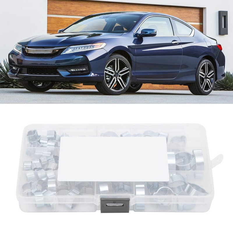 Pack of 80 Double Ear Hose Clips Assortment Double Ear