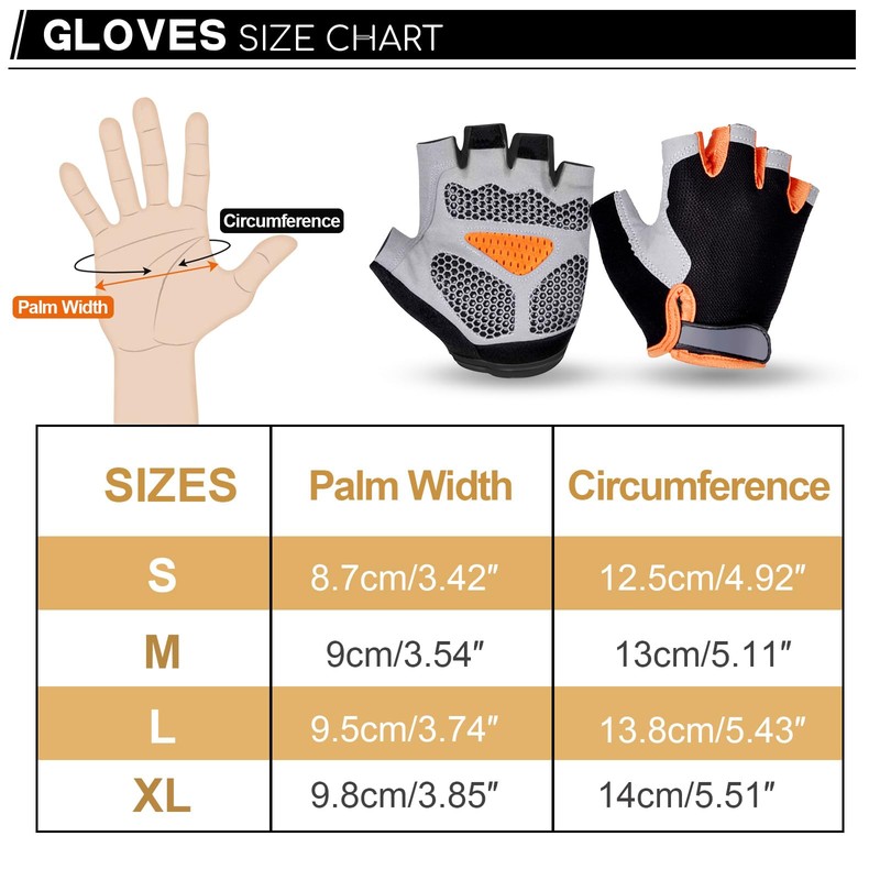 CubePlug Kids Boy Girl Cycling Climing Half Finger Gloves GEL