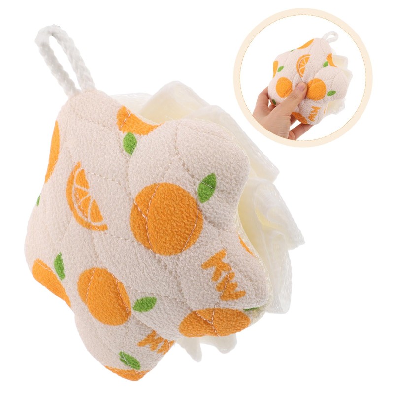 Ipetboom Convenient Bath Towel Scrubber Exfoliating Body Loofah Ideal for