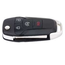 KEYECU for 2023 2024 Ford F250 F350 F450 F550 Flip Remote Key Fob N5F-A08TBLP 164-R8337