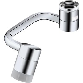 Extensor de grifo giratorio 1080°, filtro universal, extensión para grifo de cocina, 2 modos, función antisalpicaduras, multifuncional.