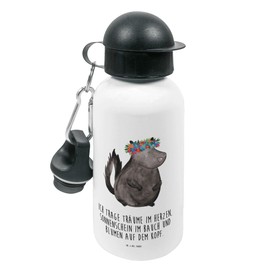 Mr. & Mrs. Panda Children's drinking bottle, skunk, flower girls, gift, kids, live, stinki, predator, skunk, yoga, boys, girls, primary school