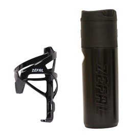 ZEFAL Kit Z Box L and Pulse A2 Black Tool Bottle Bicycle Bicycle Water Bottle Holder and Tool Box - Waterproof and Durable