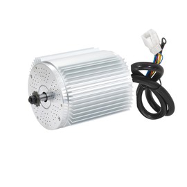 Kunray Electric Brushless DC Motor, 48V 2000W 4300RPM High Speed Motor Electric Scooter Bicycle Motorcycle Mid Drive Motor, DIY Part