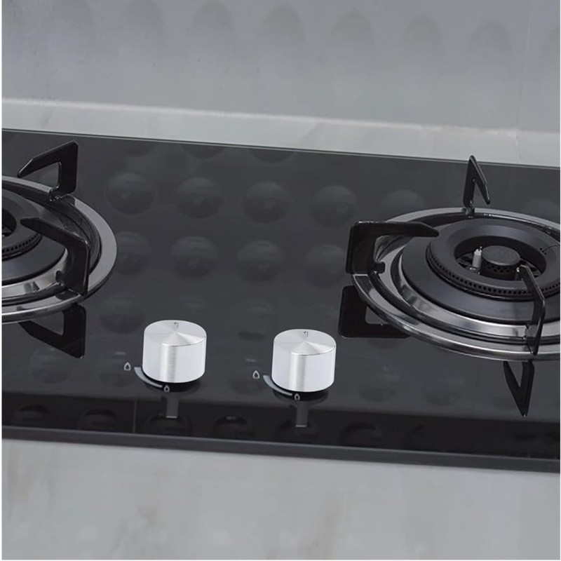 Metal Gas Stove Knobs,6 Pcs Gas Stove Knobs 6mm Cooker