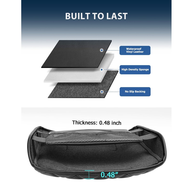 Eaglecover Center Console Cover for 2009-2015 Honda Pilot Accessories, PU