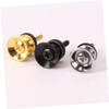 Kisangel 2pcs Metal Guitar Strap Lock Buttons Durable Pin Locks