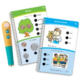 Educational Insights 9035 Hot Dot Preparando para El Primer Grado con El Bolígrafo Que Habla, Multicolor