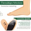 Marol Activated Carbon Insoles for Sweaty Feet Perforated Real Leather
