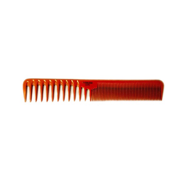 CHARLENE Handmade Bone Comb Anti-Static Chemical Heat Resistant Smooth Comb-out (#2470 Large Multi-Purpose)