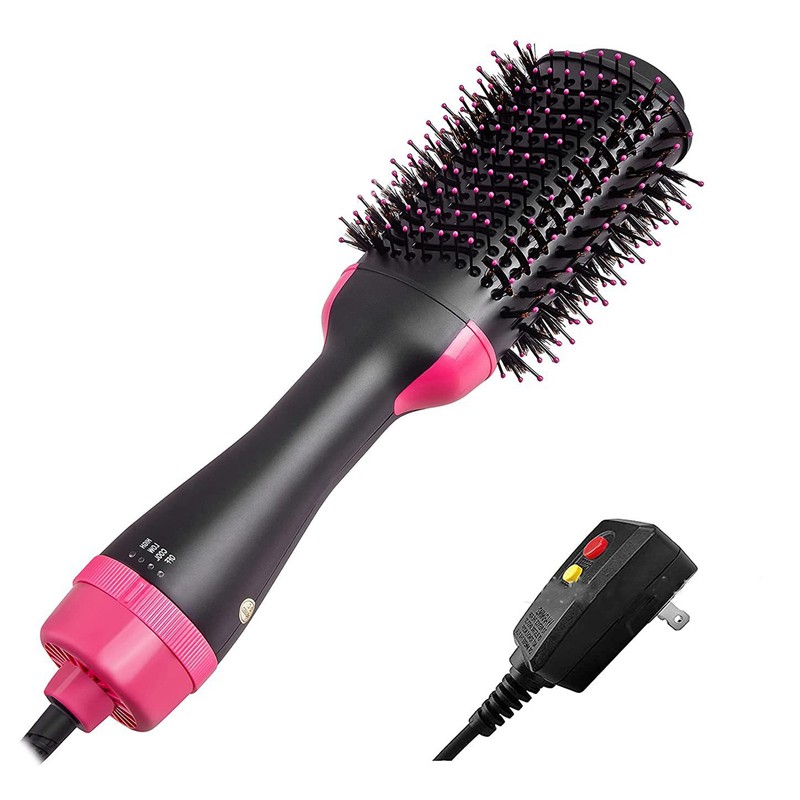 1200W Hot Air Comb 2 In1 ABS Multifunction Ion Technology