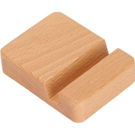 Soporte de Bambú para Teléfono Móvil, Soporte Universal Portátil de para Teléfono Móvil para Escritorio, Soporte de Escritorio de para Teléfono Inteligente, Soporte de de