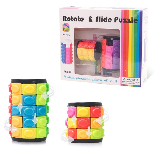 R.Y.TOYS Cubo Rubik,Regalos de Pascua,Sequence,Perplexus Juguete Fidget para Adultos /
