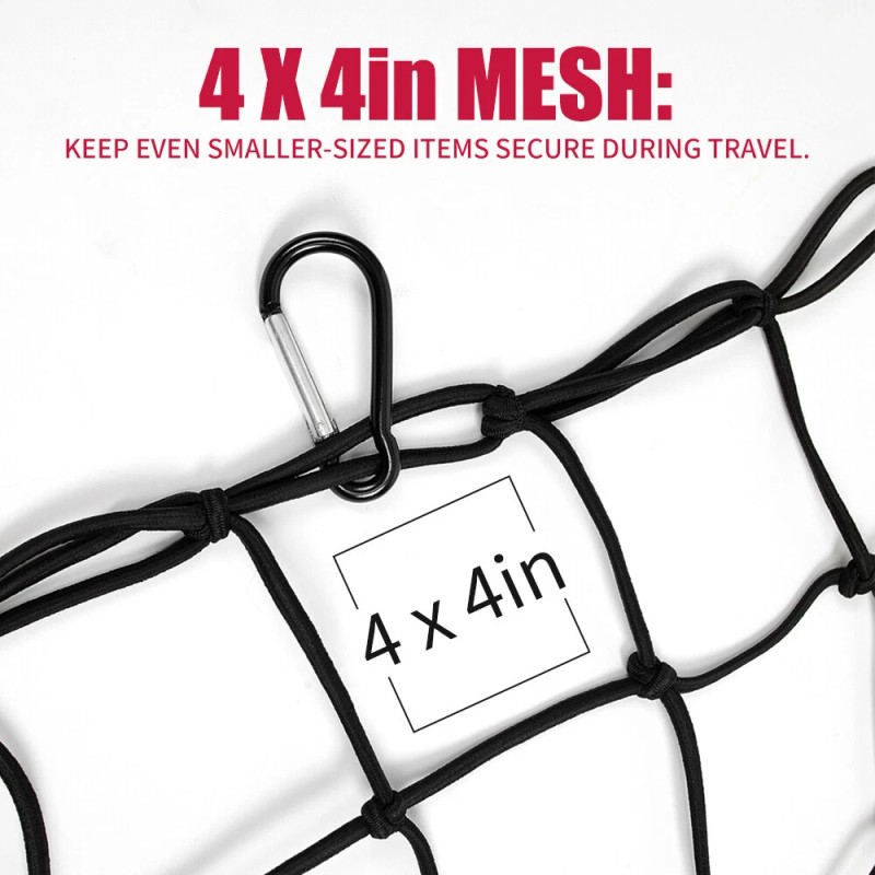 DREAMIZER Pickup Truck Bed Net Single Layer Elastic Cargo Net