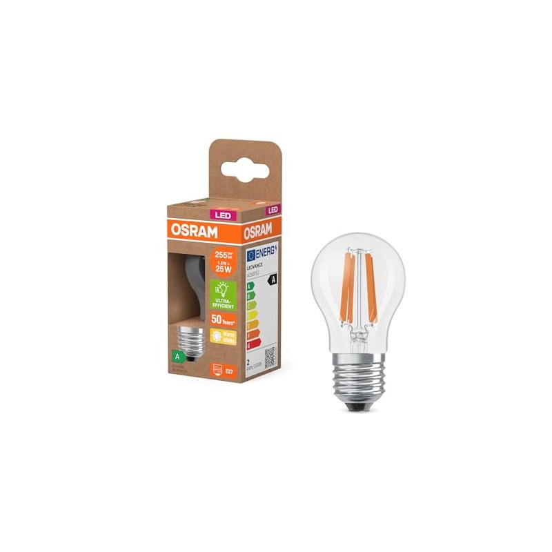 Osram Classic Mini Ball LED Lamp with Decorative LED Filament