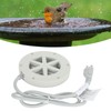 Fountain Heaters Thermostatically Controlled Full Covered Bird Bath De Icer