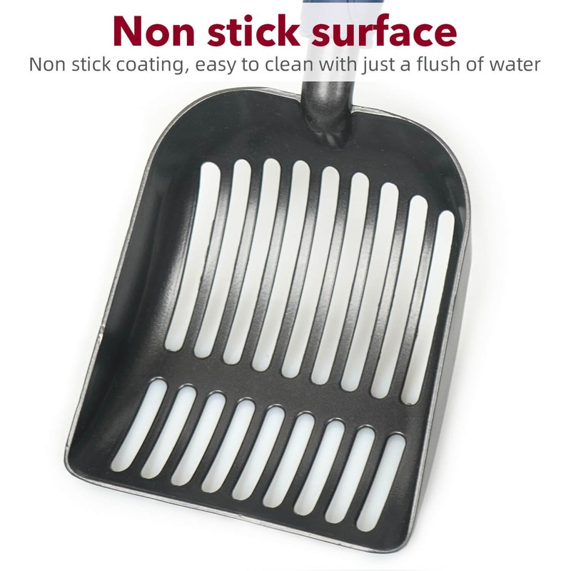 Frxat Metal Cat Litter Scoop - Non Stick Aluminum Alloy