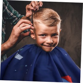 Ipetboom Hairdressing Cape Set Boys and Girls Hair Cut Cape Barber Shop Home Use