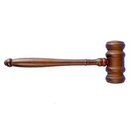 Premium Wooden Gavel & Block Perfect for Judge, Lawyer, Auction Court, Company, Student (Black)