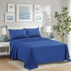 CHARKHAH Polycotton Flat Sheets with Single Double King Size Bed