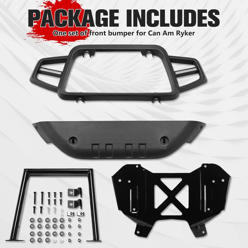 A & UTV PRO Front Bumper Guard for Can Am