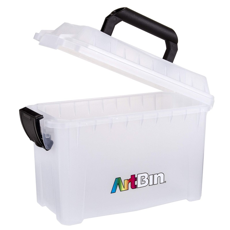 ArtBin 6815AG Mini Sidekick Tragetasche, tragbarer Kunst-und Handwerks-Organizer mit Griff,