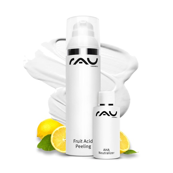 RAU Fruit Acid Peeling 100 ml with BHA (beta hydroxy acid) / AHA (alpha hydroxy acid) for Blemished Skin and Blackheads