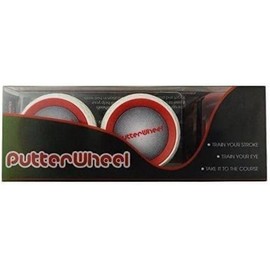 Golf Training System for Practice Green or Mat - PutterWheel Golf Ball Putting Training Aid (1 Pack) - Quantity: 2 Pack