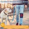 Telepepe Heated Knee Brace, Cordless Knee Heating Pad for Arthritis,