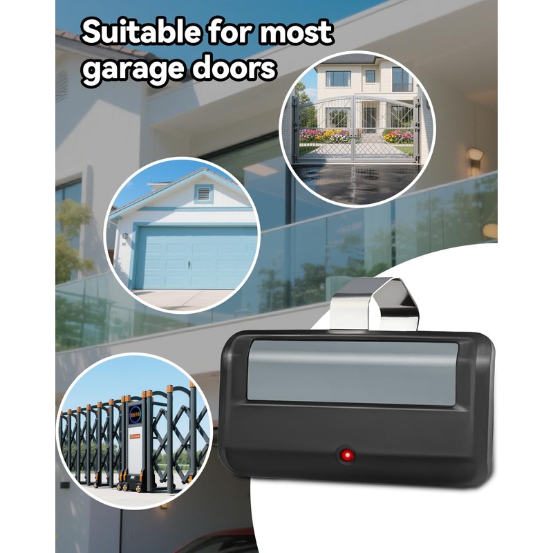 for 891LM/950ESTD Liftmaster/Chamberlain Garage Door Opener Remote Security+ 2.0 MyQ