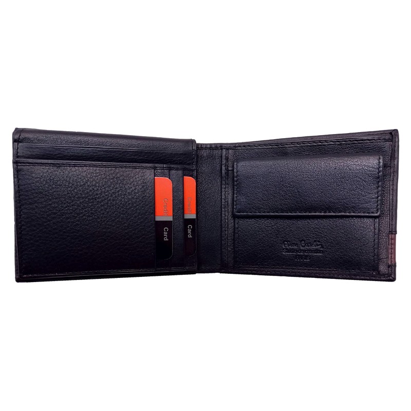 PIERRE CARDIN Men's Wallet, Slim, Man, Small Thin RFID, Gift,